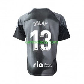 Camisolas de futebol Atlético Madrid Jan Oblak 13 Guarda Redes Equipamento Alternativa 2022/23 Manga Curta